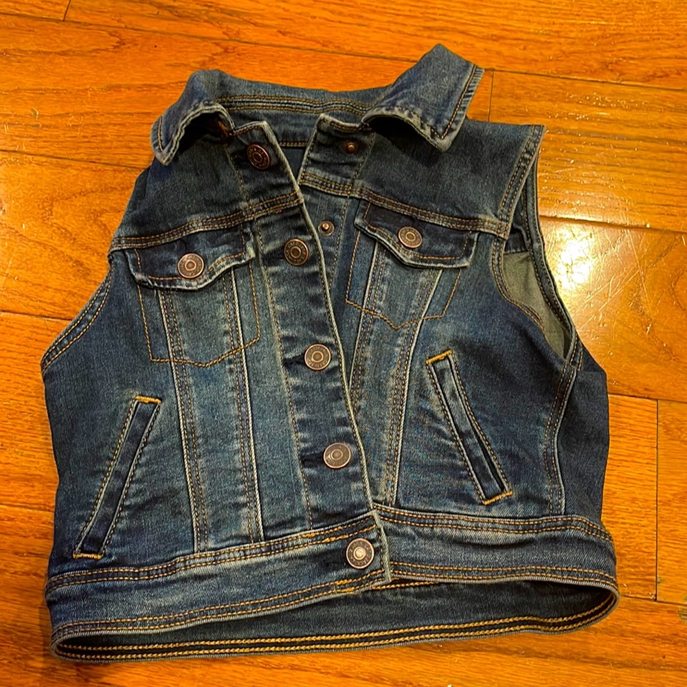Denim vest
